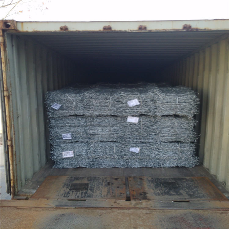 Malla de alambre hexagonal gabion Hexagonal Wire Mesh gabion