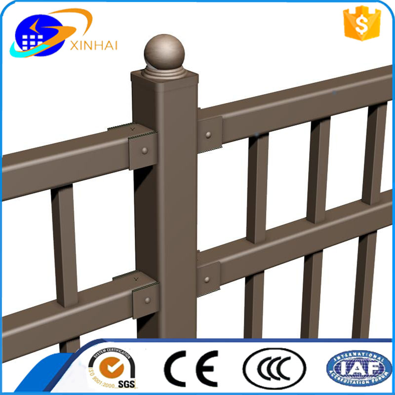 High Quality Bronze Powder Coated Steel Fence Ornamental Fence4 High Quality Bronze Powder Coated Steel Fence Ornamental Fence4