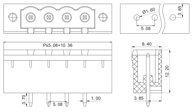 bloque de terminales terminal block