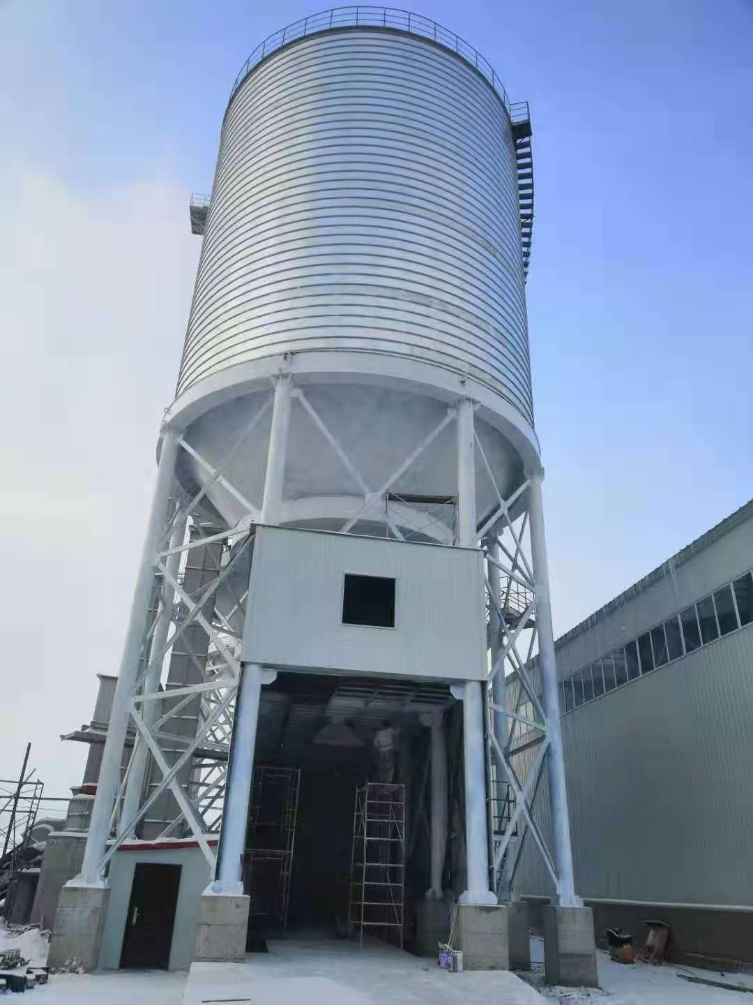Stainless Steel Sealed Cement Silo Stainless Steel Sealed Cement Silo