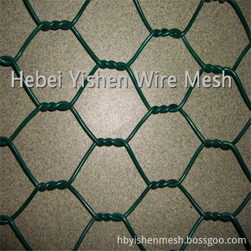 PVC hexagonal wire mesh