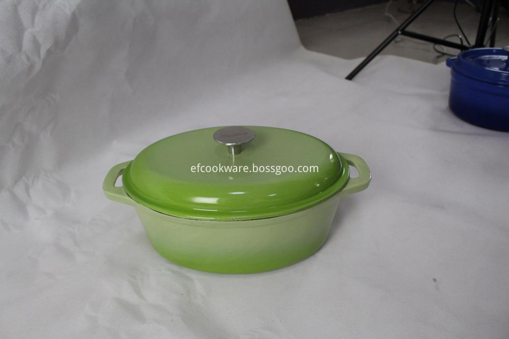 Oval Cast Iron Pot Oval Cast Iron Pot
