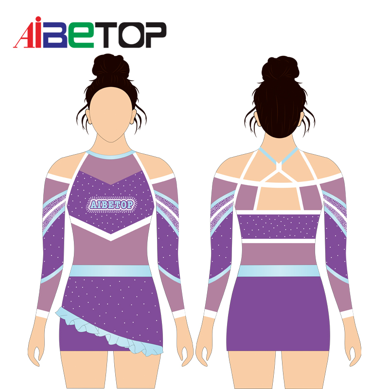 Blue Cheerleading Uniform3 Blue Cheerleading Uniform3