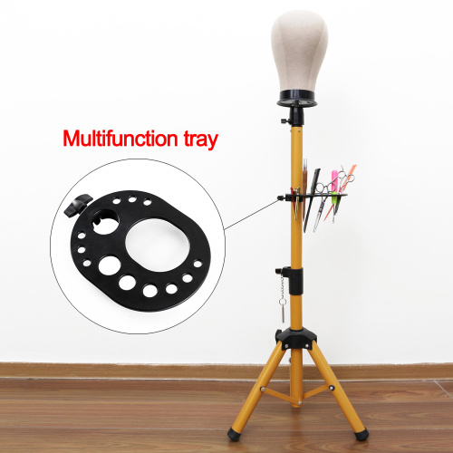 Hairdressing Multi-function Wig Tripod Tray For Making Wig Supplier, Supply Various Hairdressing Multi-function Wig Tripod Tray For Making Wig of High Quality