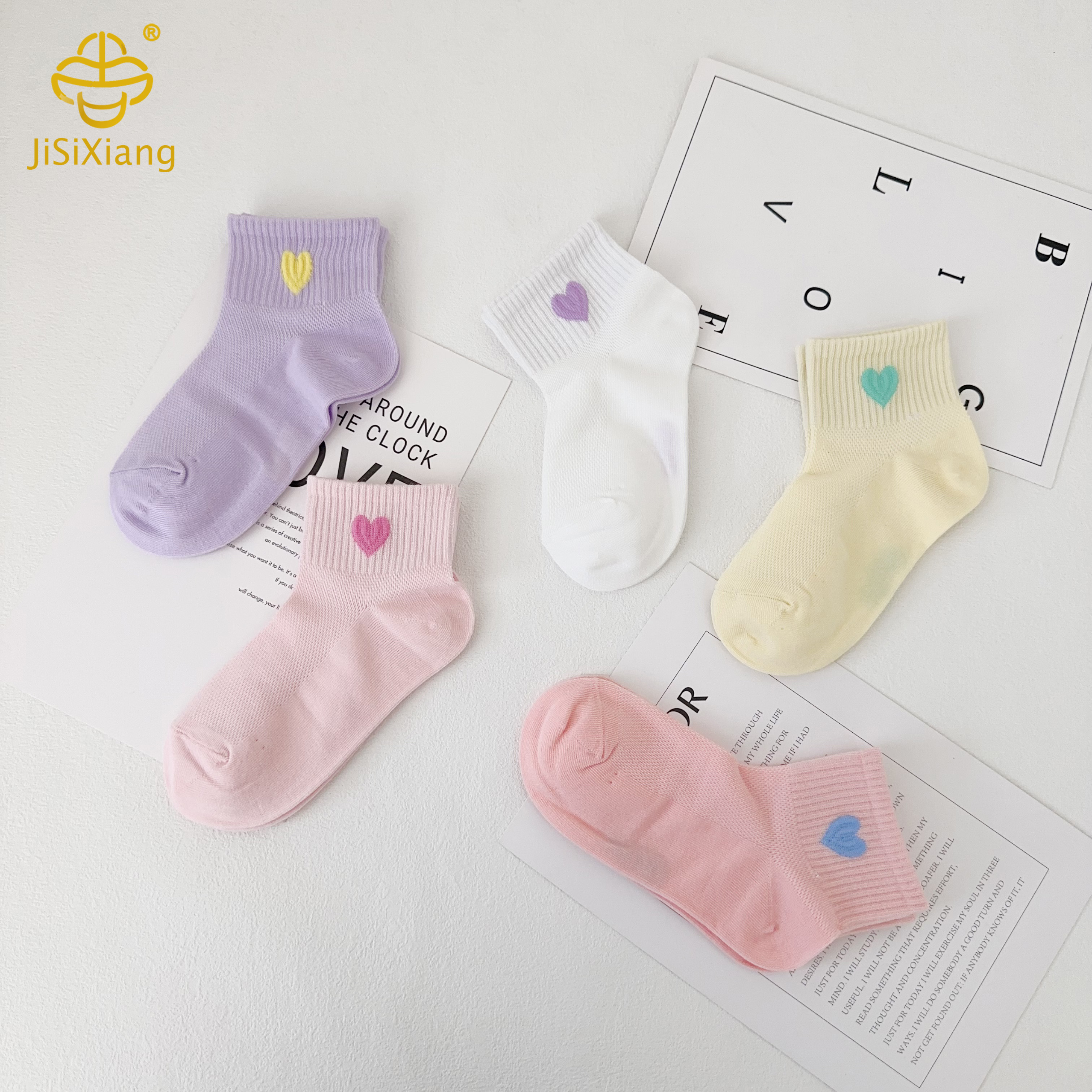 Cartoon Love Socks Korean Edition Girls' Trendy Sock Cartoon Love Socks Korean Edition Girls' Trendy Sock