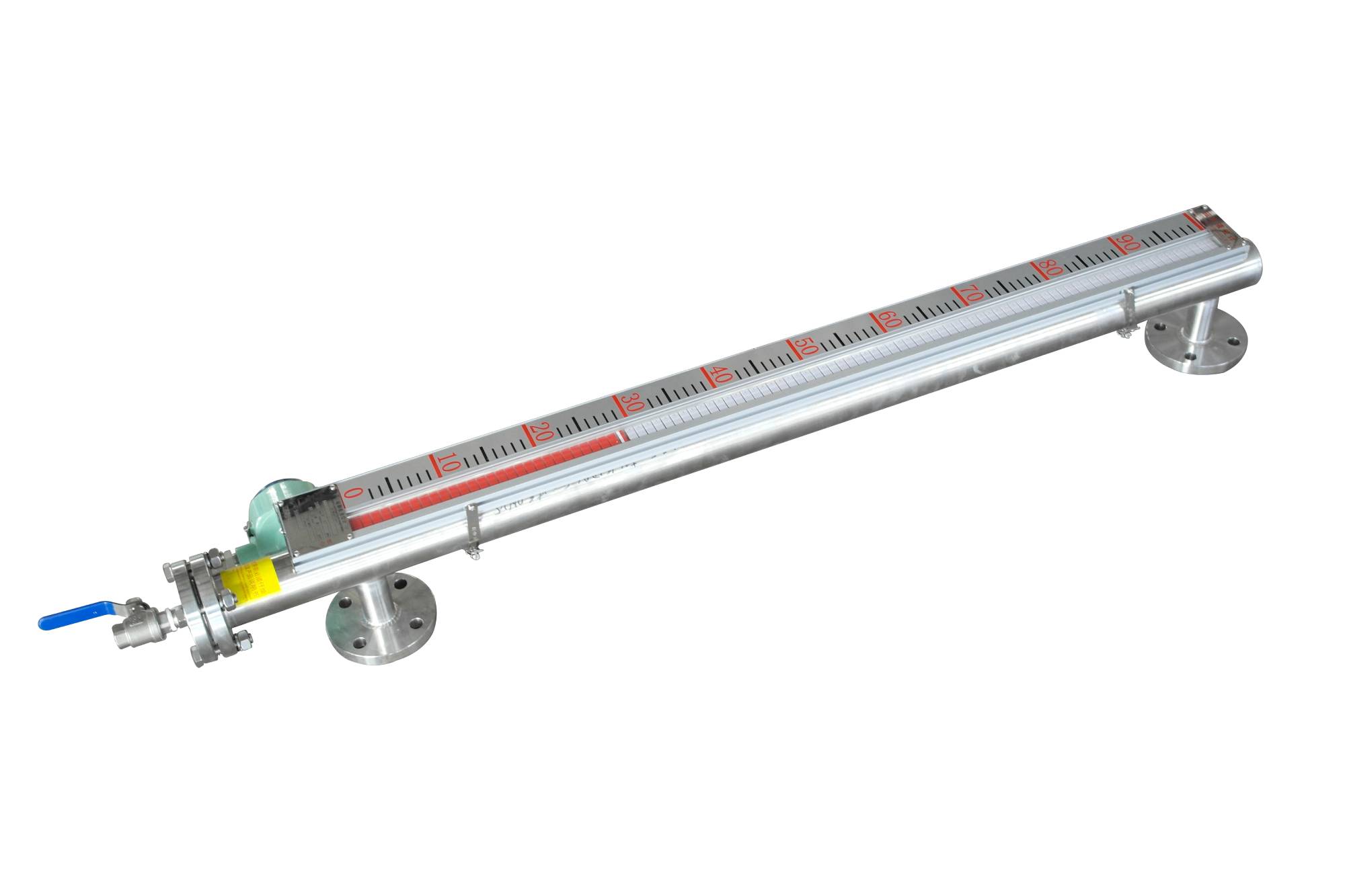 Magnetic flap level gauge Magnetic flap level gauge