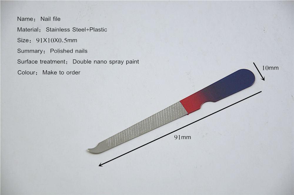 Lima de uñas de metal Nail File Metal