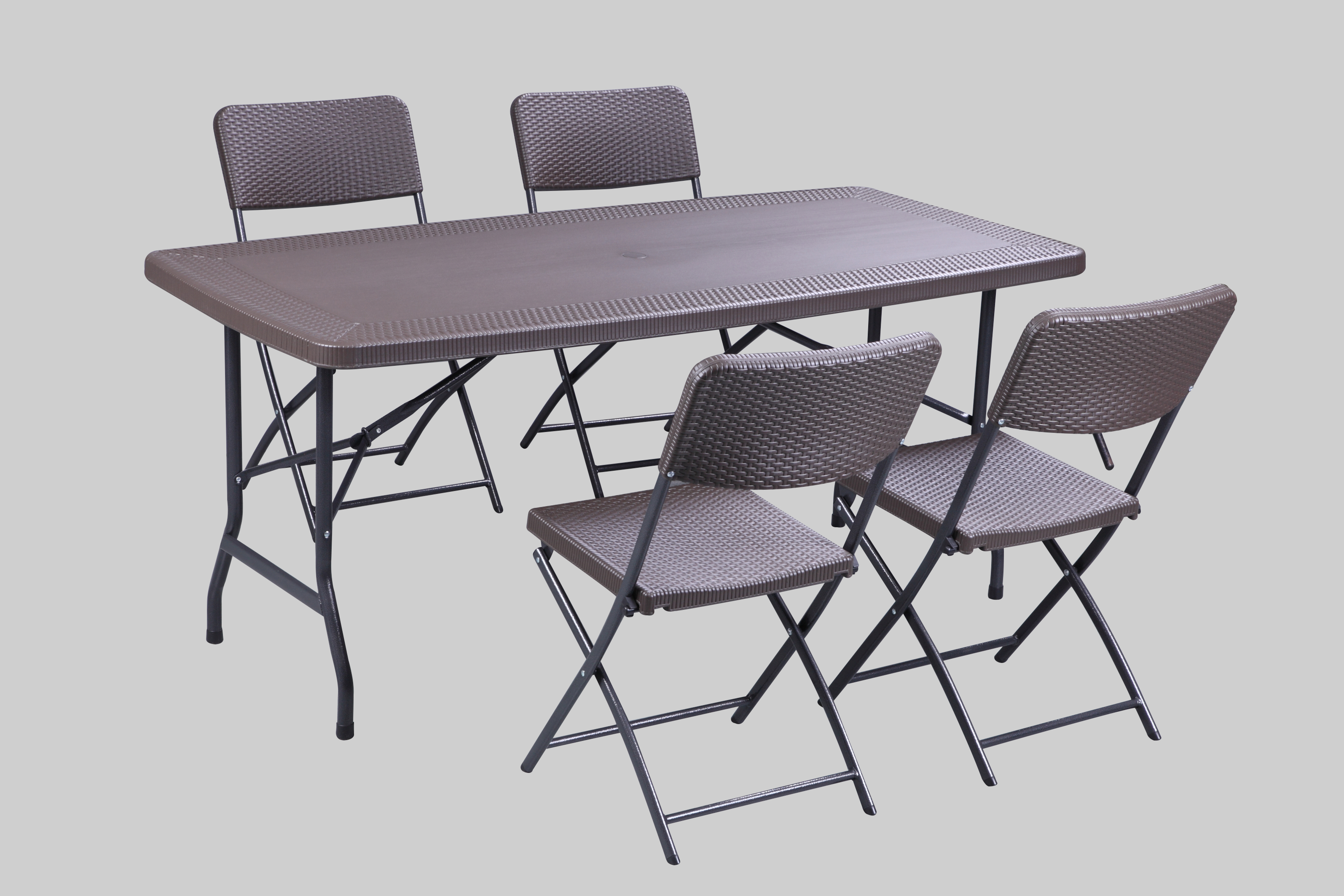 Chaises de jardin pliantes en plastique Folding Plastic Garden Lawn Chairs