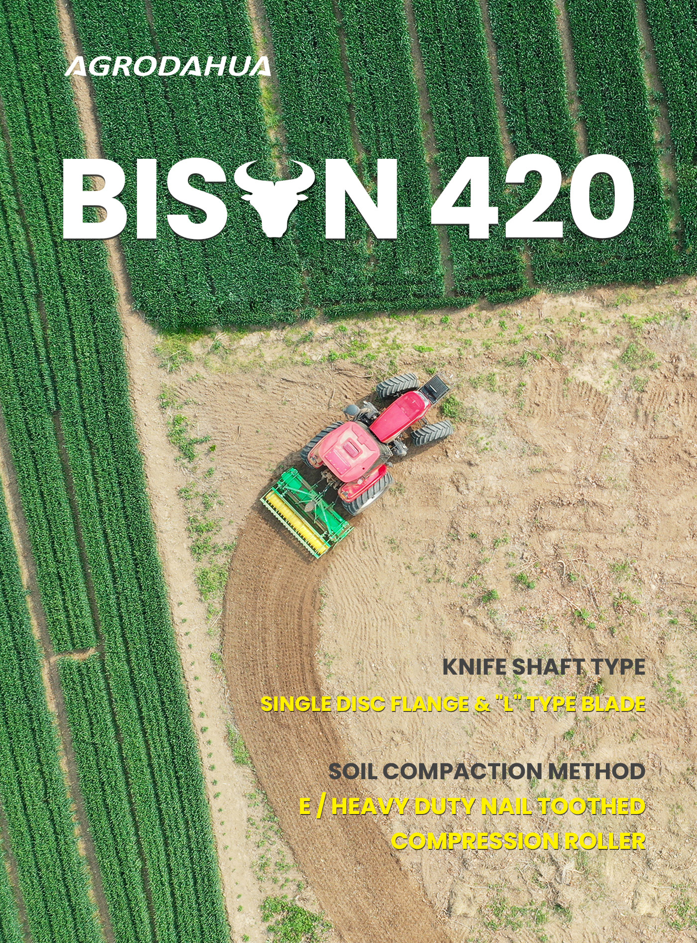 High efficiency tillage machine High efficiency tillage machine