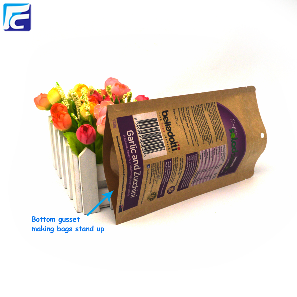 Bolsa de papel Kraft 200g 200g Kraft Paper Bag