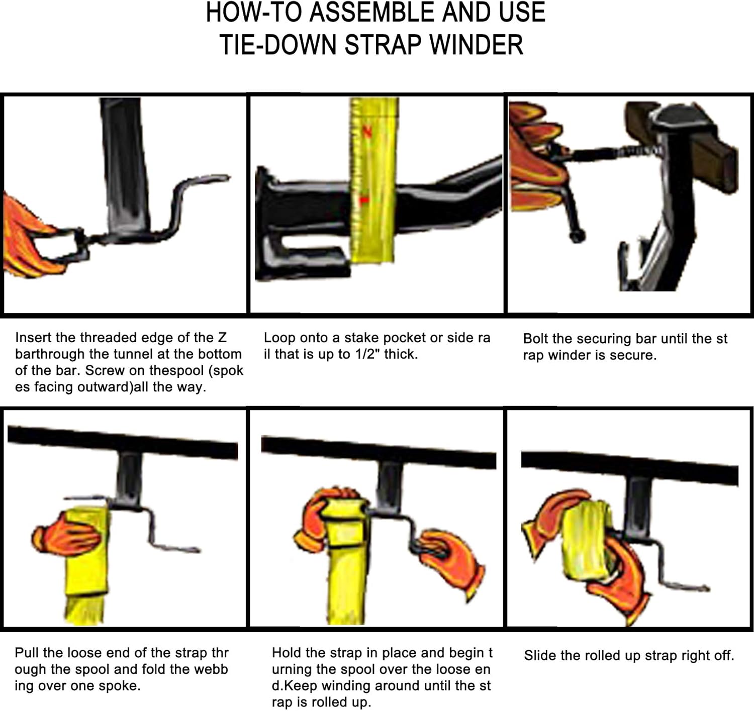 Cargo Tie-Downs Strap Winder1 Cargo Tie-Downs Strap Winder1