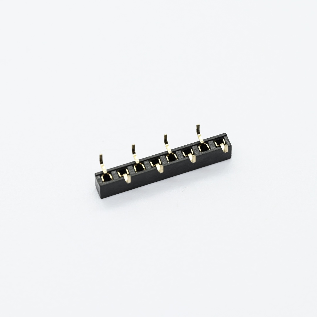 FHEU09-08-G0HBAB+2.54mm Female Header Single Row Centipede foot Type(4) FHEU09-08-G0HBAB+2.54mm Female Header Single Row Centipede foot Type(4)
