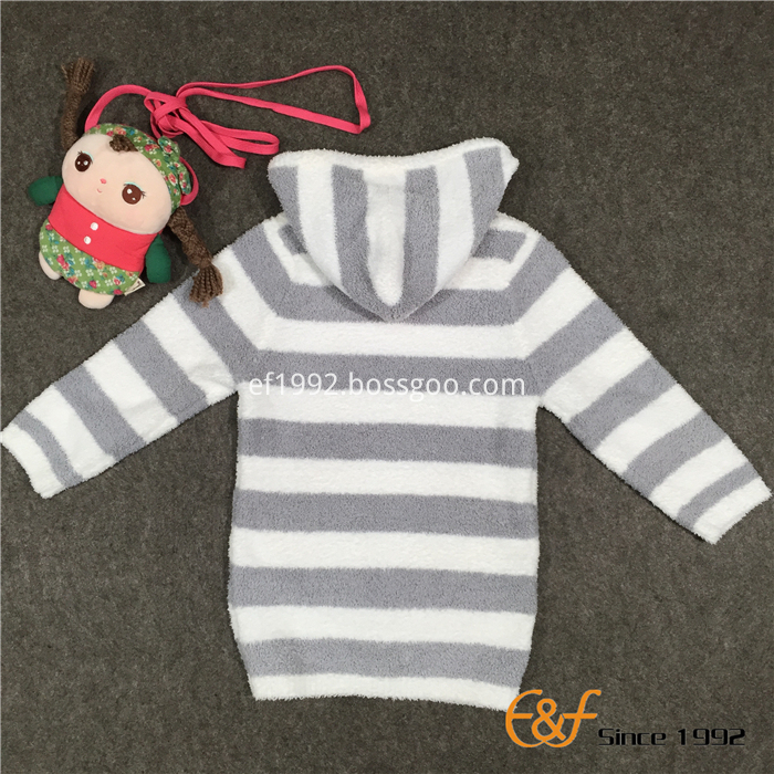 long-style stripe sweater long-style stripe sweater