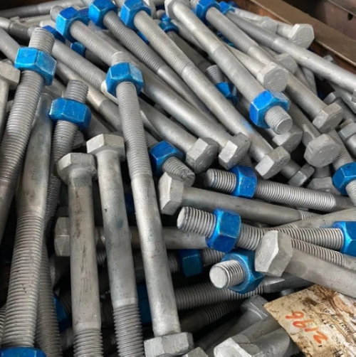 Factory Direct Hexagon Nut Hex Nuts with Blue Wax DIN934 Factory Direct Hexagon Nut Hex Nuts with Blue Wax DIN934