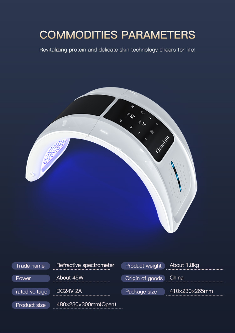 Anti aging Wrinkle Removal PDT Machine 7 Colors LED Light Therapy Device for Face Facial Beauty Equipment at Home Anti aging Wrinkle Removal PDT Machine 7 Colors LED Light Therapy Device for Face Facial Beauty Equipment at Home