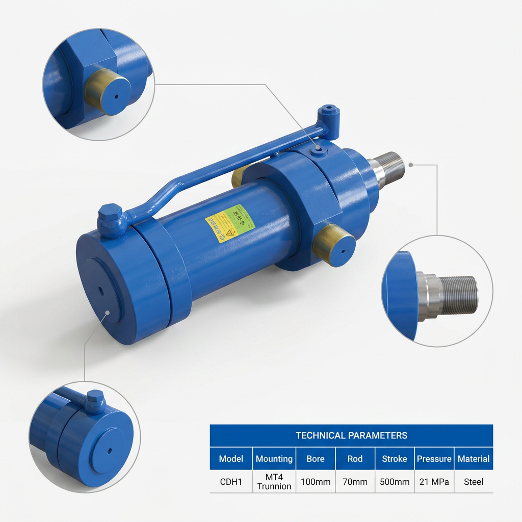 200mm stroke Hydraulic Cylinder 200mm stroke Hydraulic Cylinder