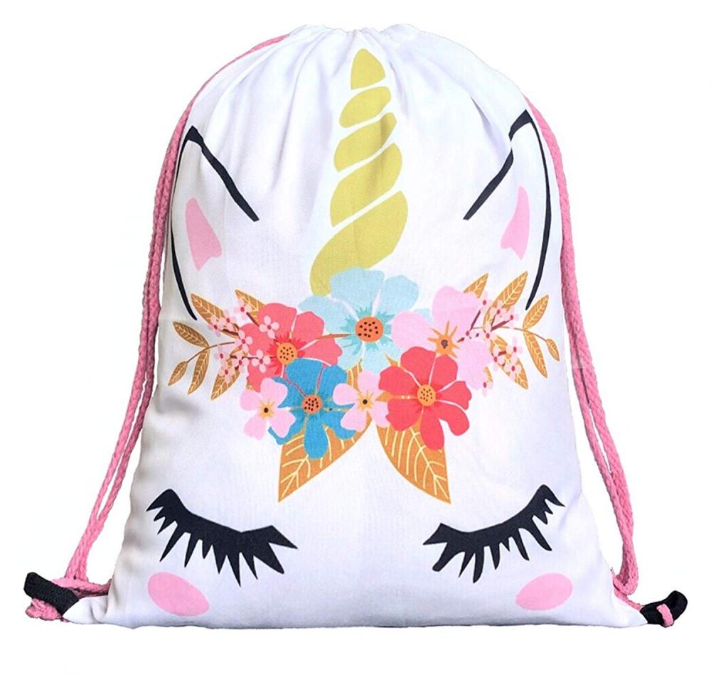 Unicorn Drawstring Bag 1 Unicorn Drawstring Bag 1
