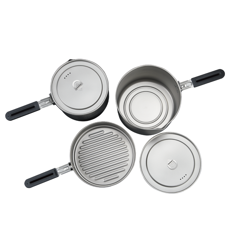 Titanium pot set