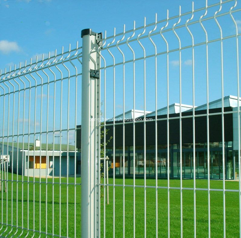 Lapangan Terbang Welded Metal Mesh Fence Netting Airport Welded Metal Mesh Fence Netting