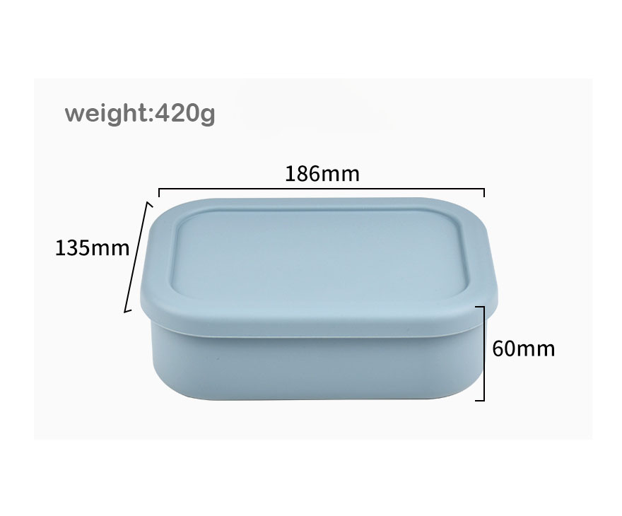 silicone lunch box MFZ-L002 silicone lunch box MFZ-L002