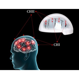 Medical brain modulated cap infrared helmet laser helmet