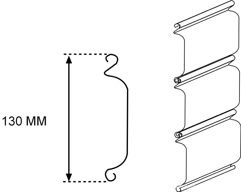 drawing profile of shutter door equipment