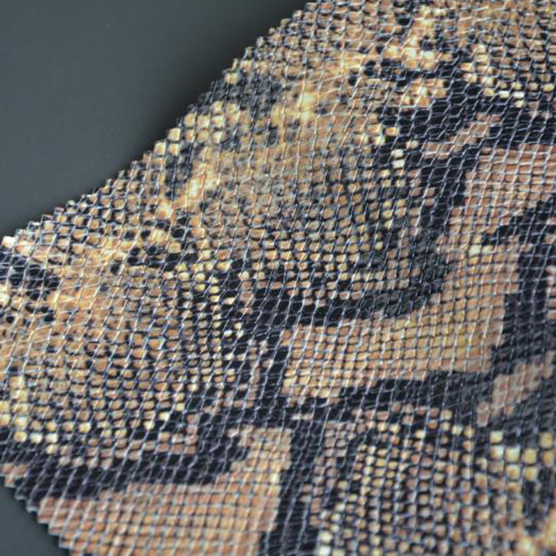 Snake skin synthetic PU leather Snake skin synthetic PU leather