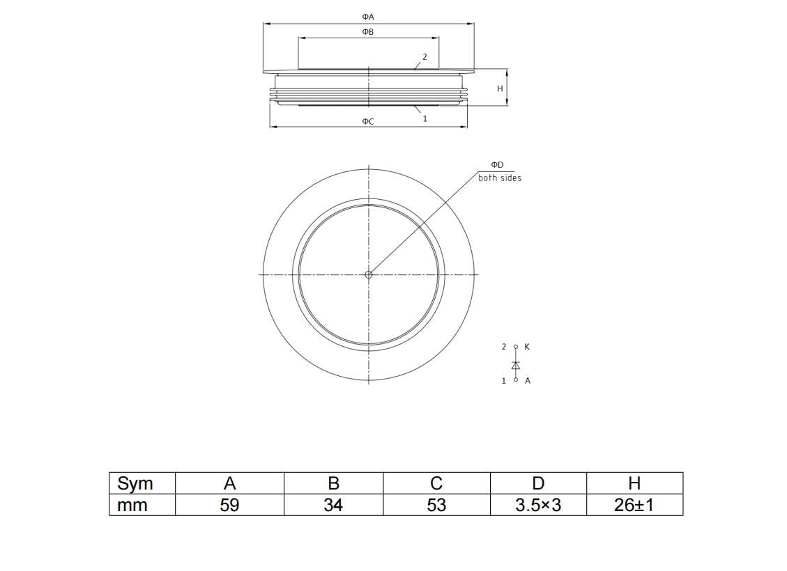 YZPST-D471N900 OUTLINE YZPST-D471N900 OUTLINE