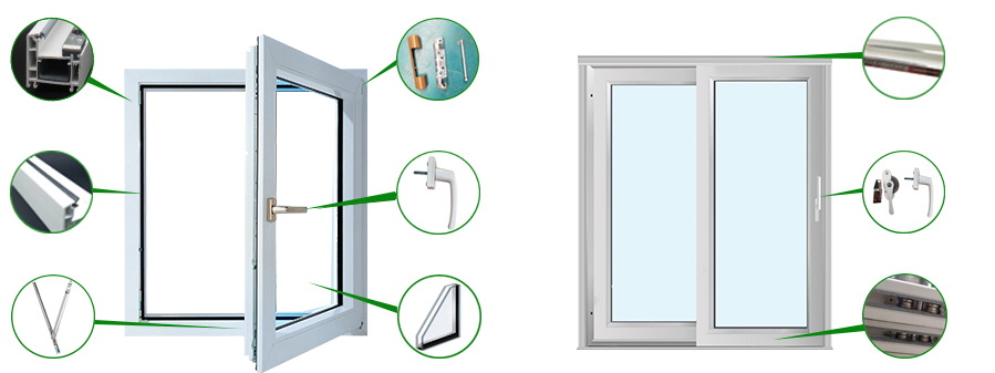 PVC-Fenster pvc-windows