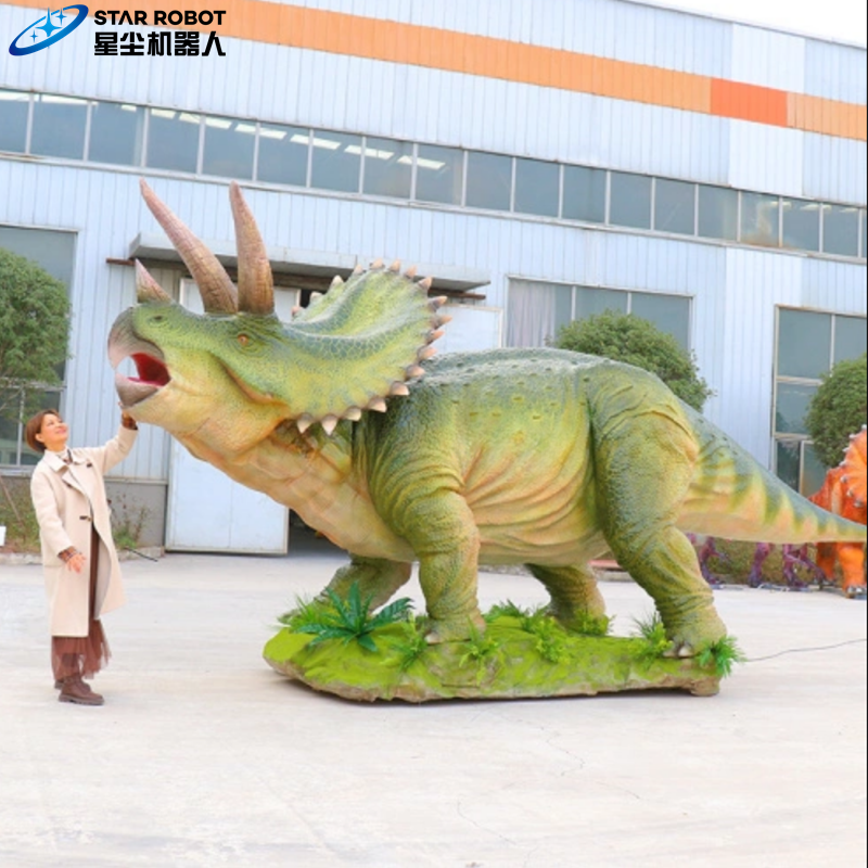 realistic animatronic triceratops realistic animatronic triceratops