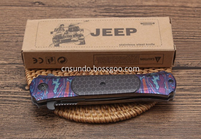 Jeep Folding Knife
