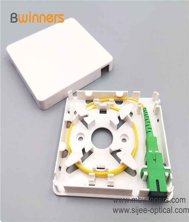 Façade de prise murale en fibre Fiber Wall Socket Faceplate