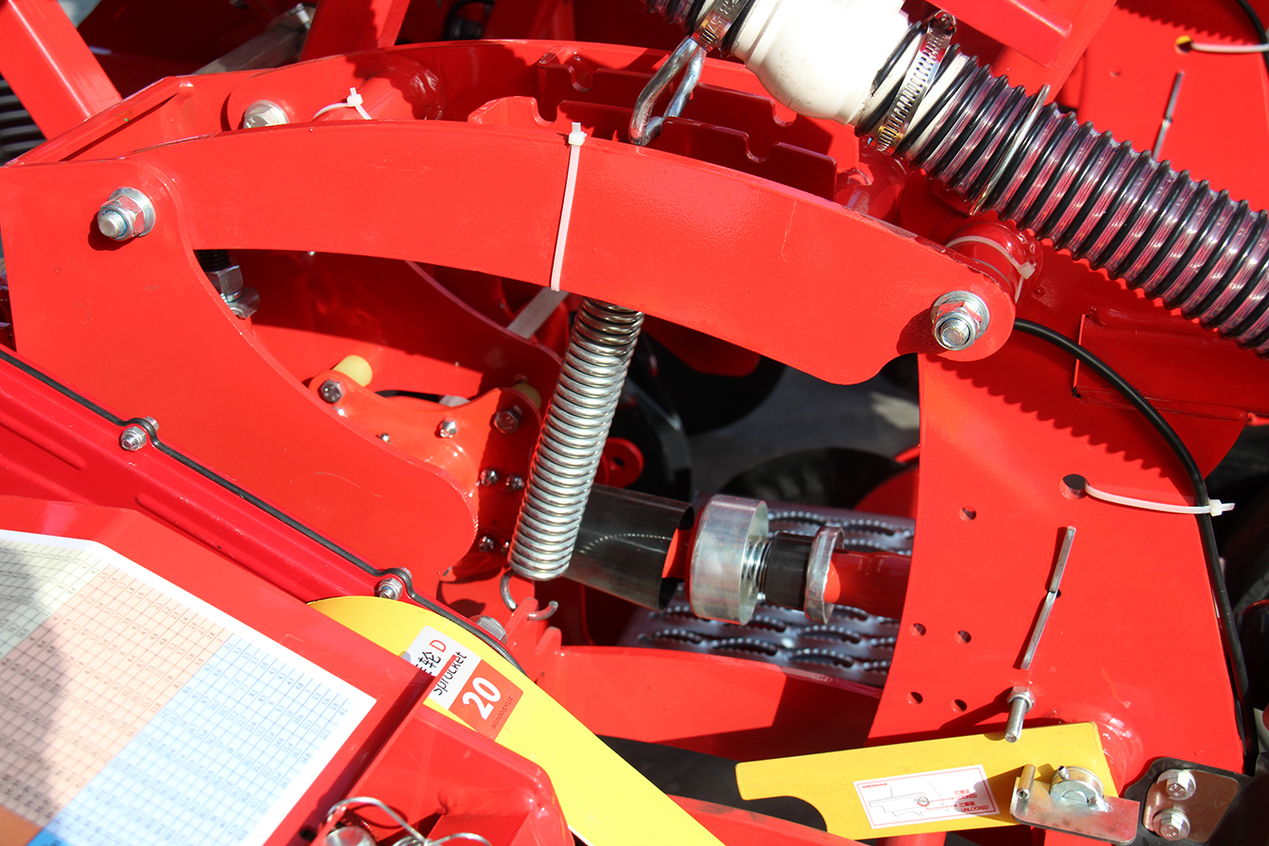 Ensures accurate fertilizer placement. Ensures accurate fertilizer placement.