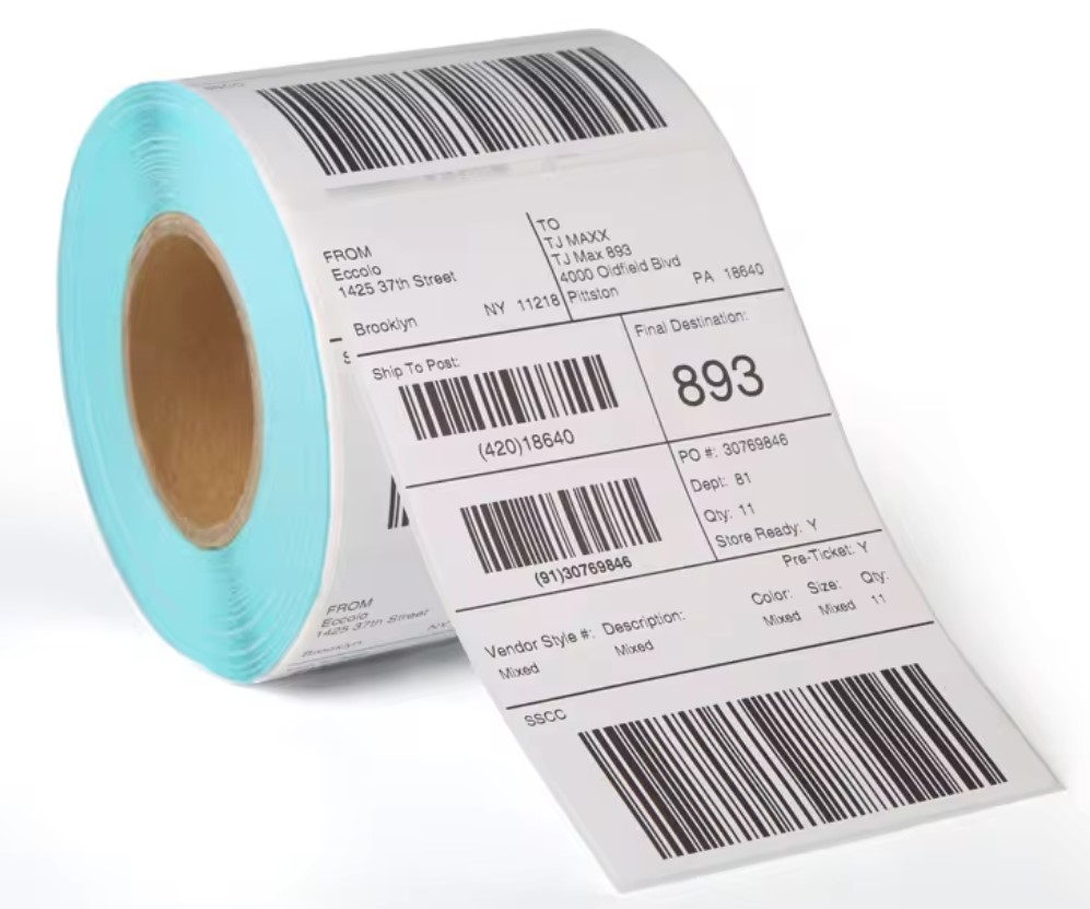 printed label printed label