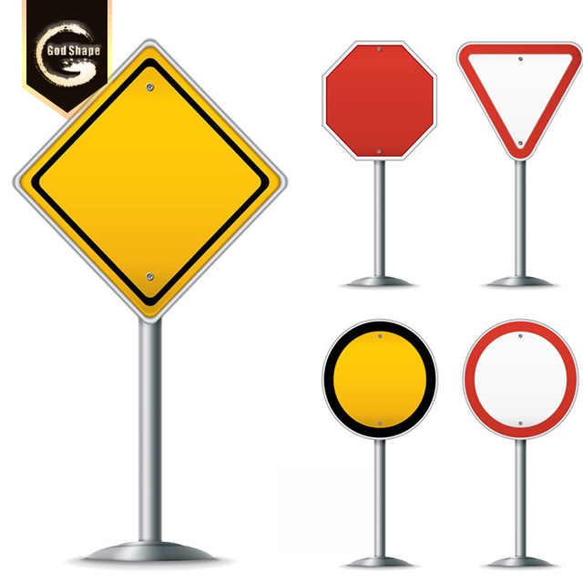 Two way traffic sign 002 Two way traffic sign 002