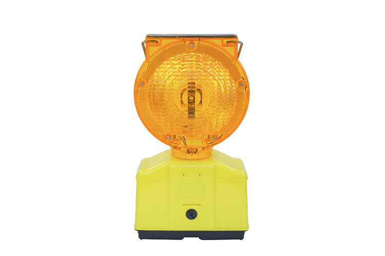 Solar Warning Barricade Light