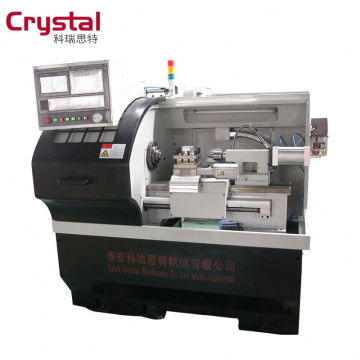 Ck6132a With Automatic Bar Feeder New Cnc Lathe Machine Price