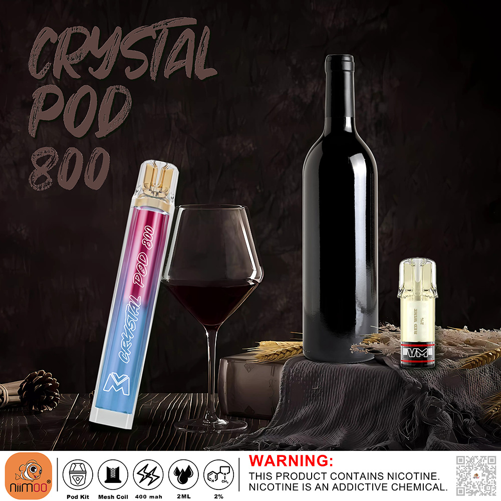 Crystal Pod Kit Vape 800 Crystal Pod Kit Vape 800