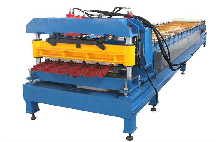 glazed tile roof sheet roll forming machine