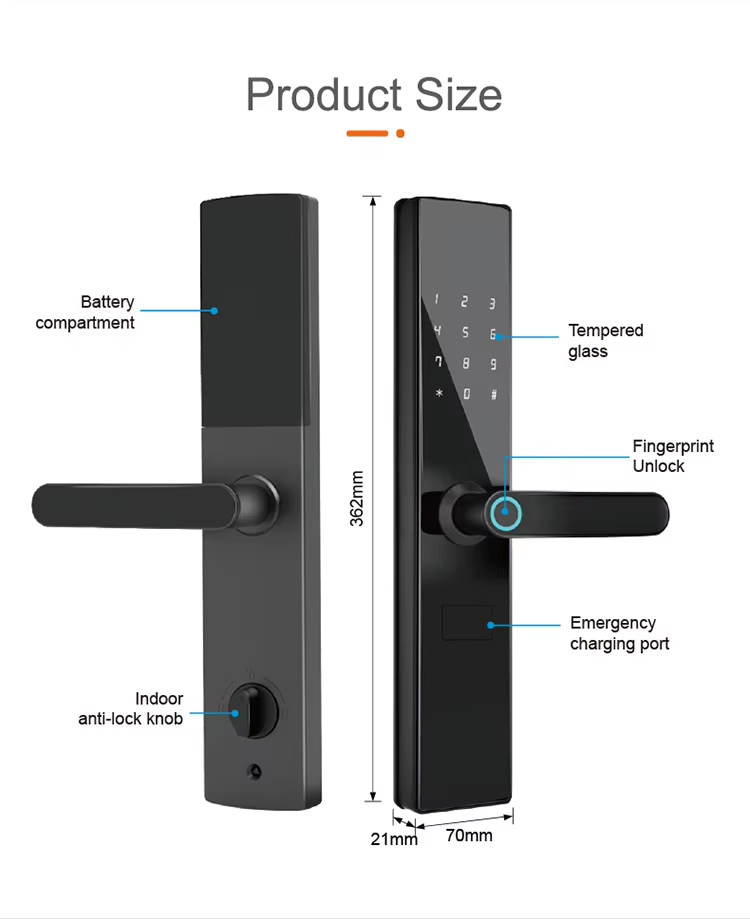 11 1 Bluetooth ttlock door lock 11 1 Bluetooth ttlock door lock