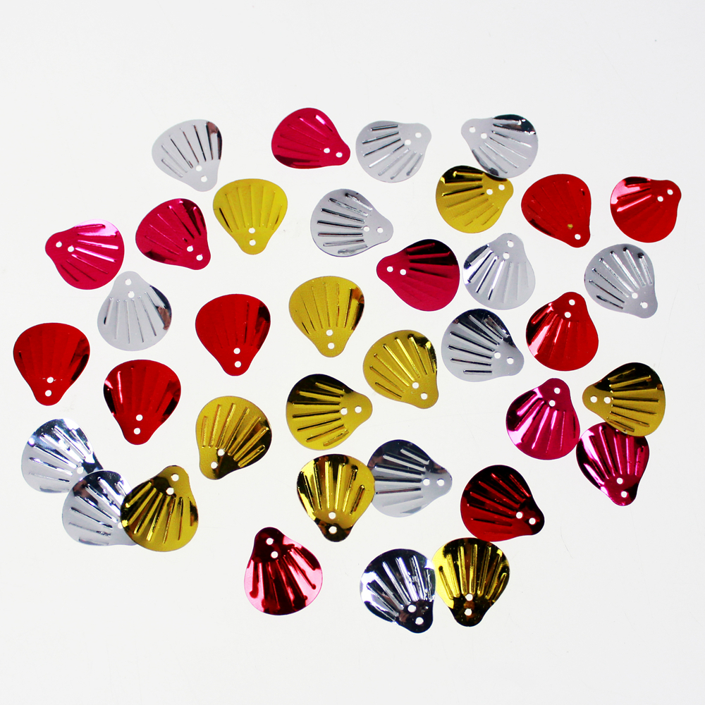Colorful Shell shape sequin Colorful Shell shape sequin