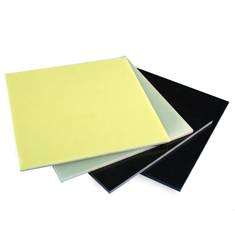 Black/Yellow/Green Insulation Epoxy Glass Sheet FR4 Grade
