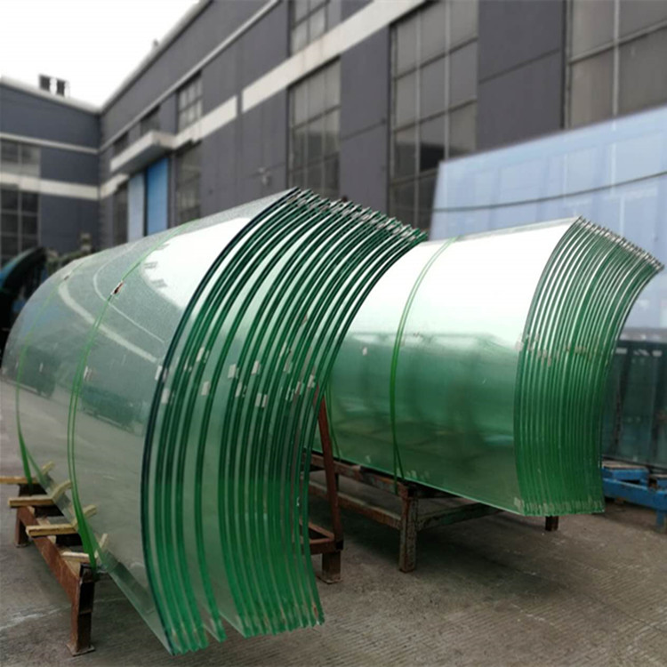 Curved Laminated Glass Toughened
