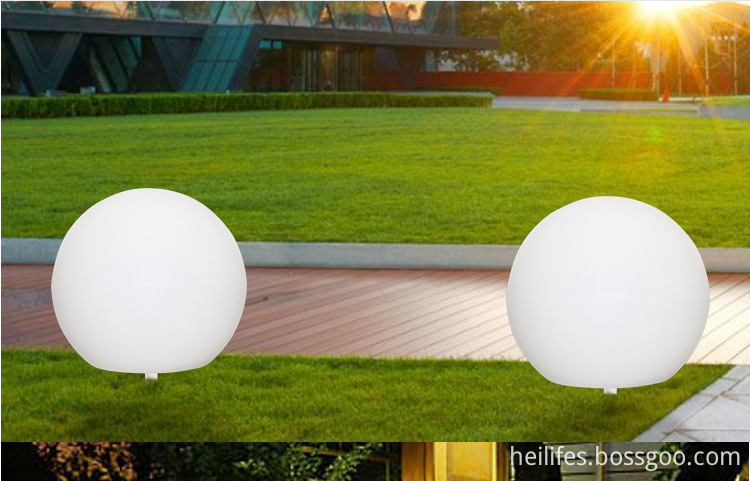 LED lawn ball light