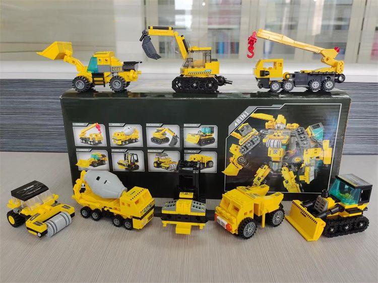 XCMG Engineering Equipment 8in1 Bricks Toy XCMG Engineering Equipment 8in1 Bricks Toy