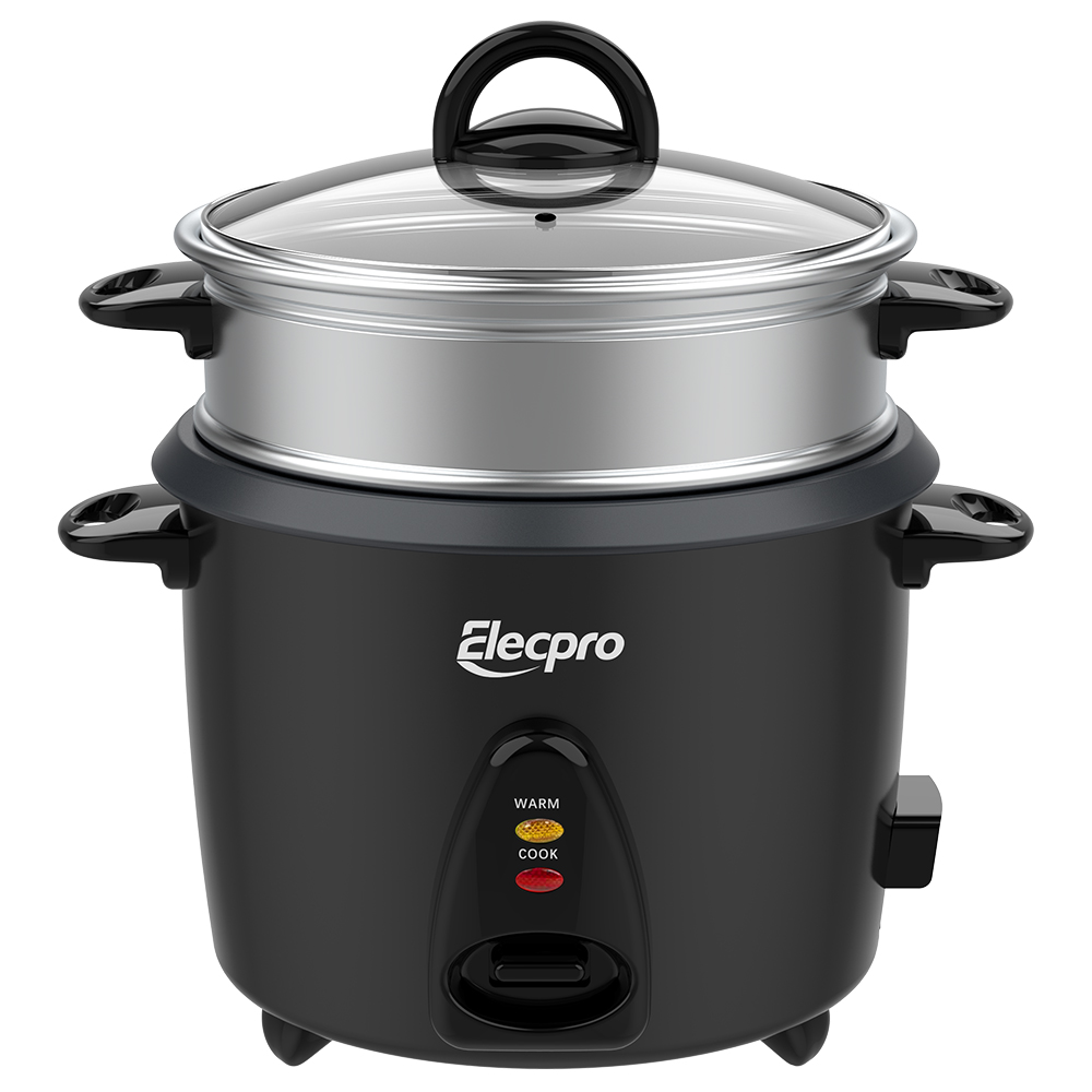 7-Cup Drum Rice Cooker with Aluminum Steaming Tray(9) 7-Cup Drum Rice Cooker with Aluminum Steaming Tray(9)