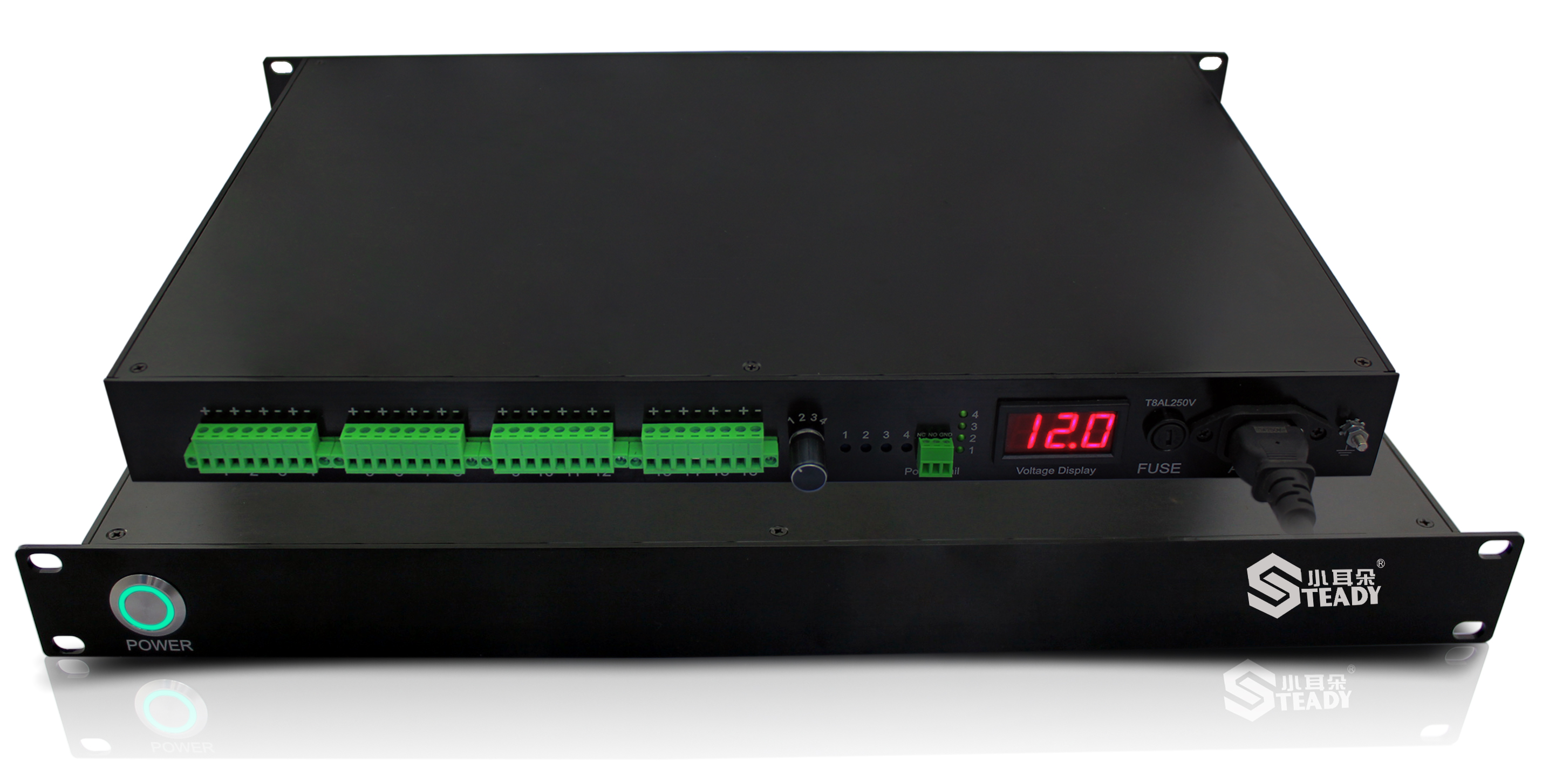 1U Rack-mounted DC power supply 