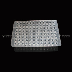 0.1ml 96-Well PCR plate Without Skirt Transparent