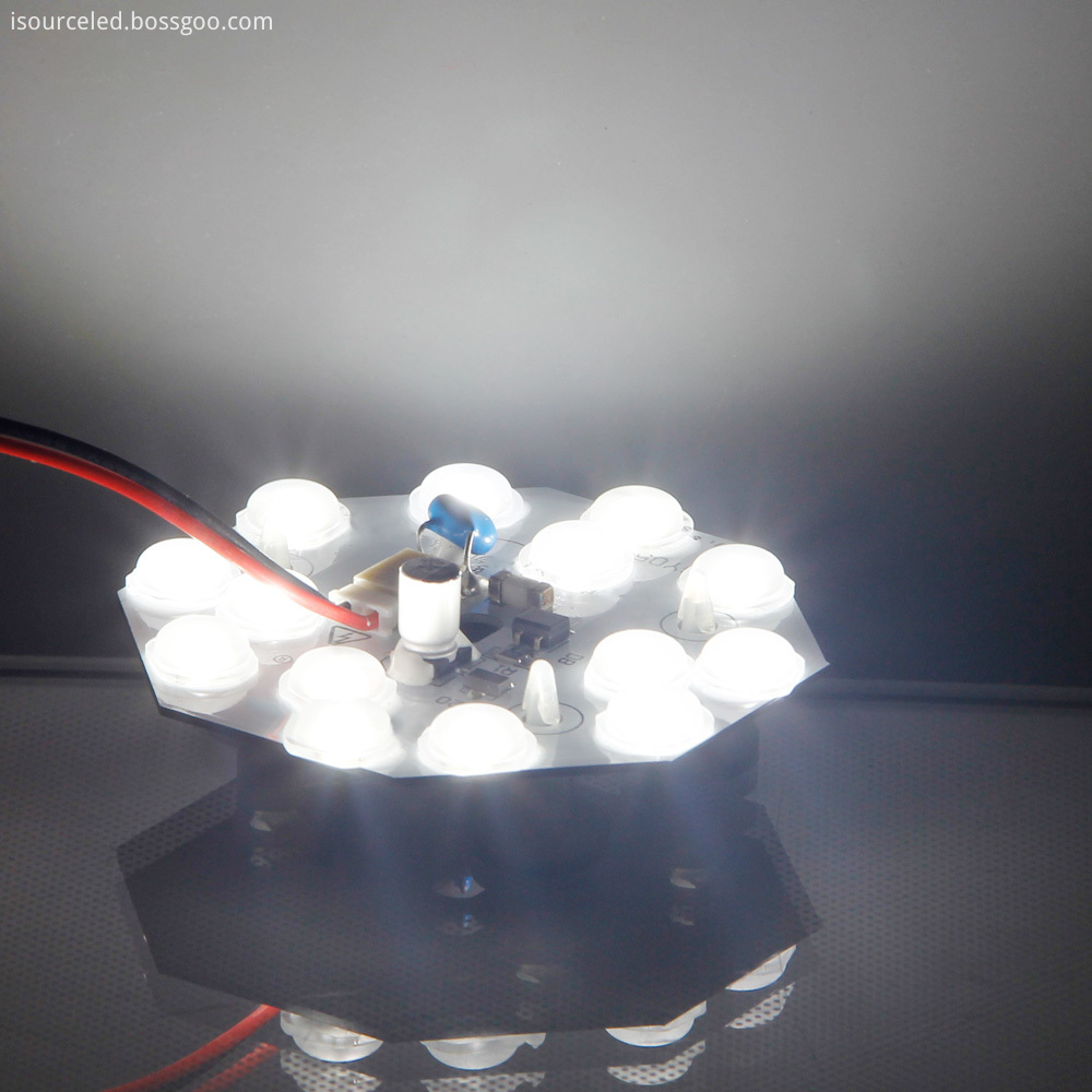 Carte source lumineuse LED 9W 9W LED Light Source Board