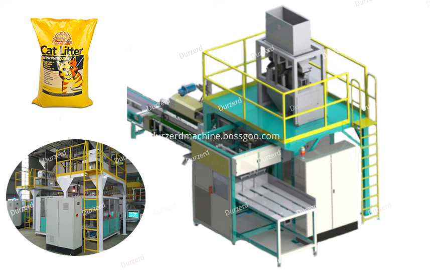 embalagem de maca de gato cat litter packaging